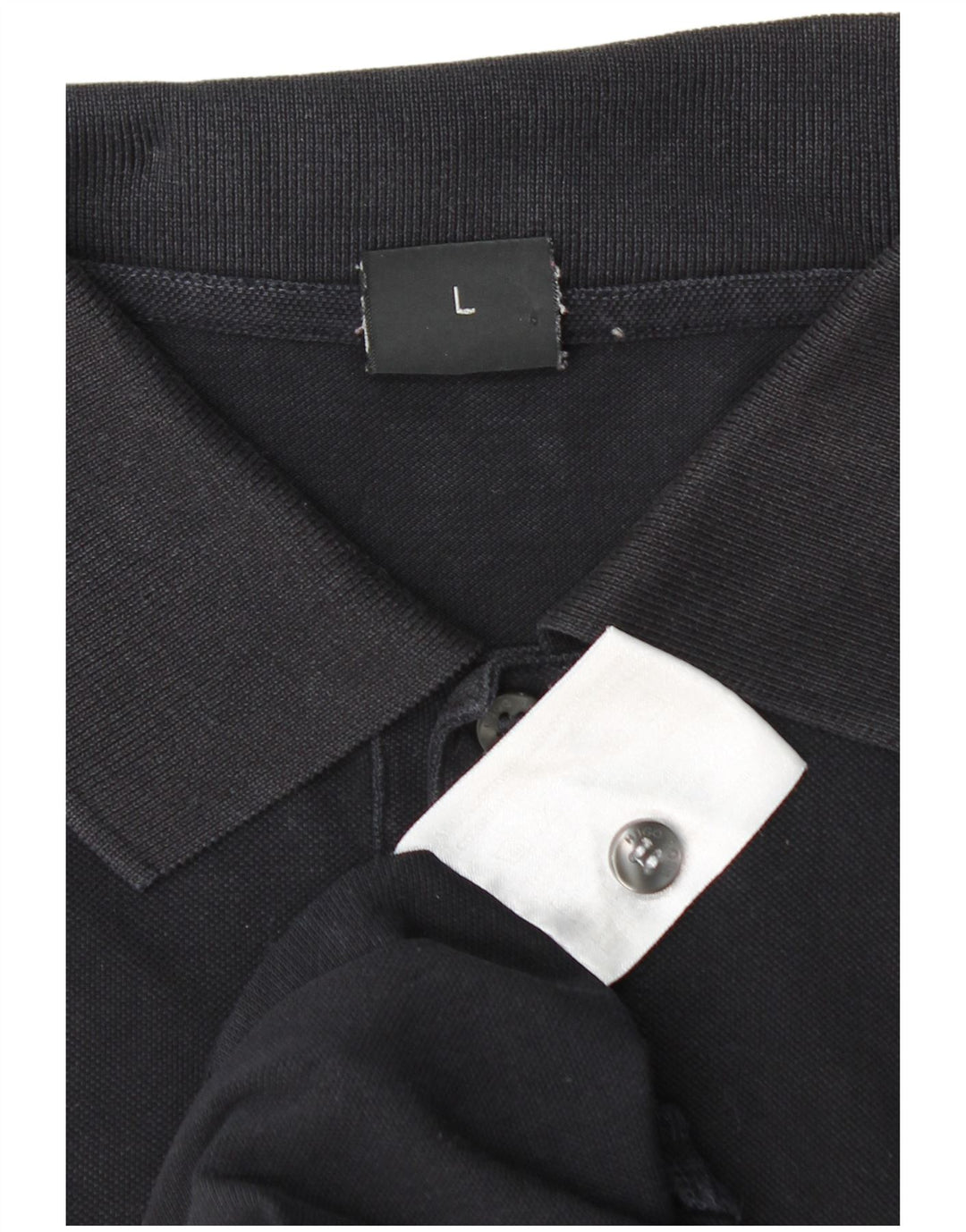 Polo Hugo Boss Hombre Grande Azul Marino Algodón