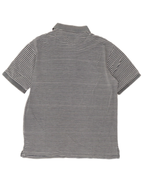 Polo Ralph Lauren - Camisa para hombre de algodón a rayas azul medio