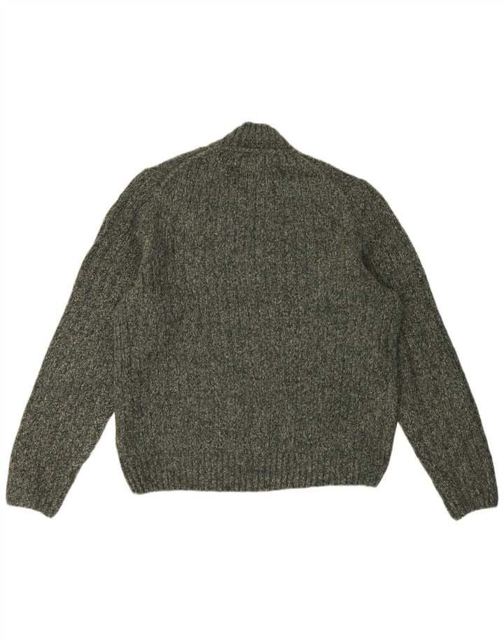 Marks & Spencer Suéter con Cuello Alto para Hombre Acrílico Caqui Grande