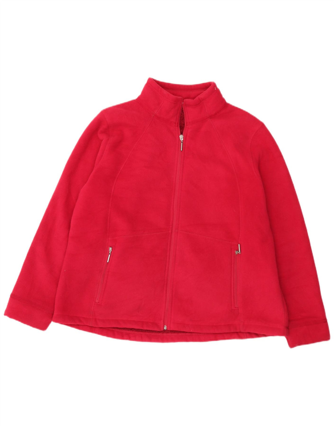 Marks & Spencer Chaqueta polar para mujer UK 20 2XL Poliéster rojo