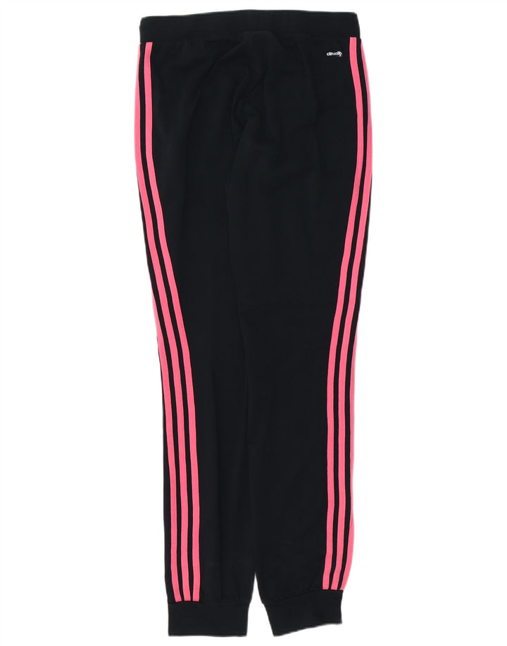 ADIDAS Mujer Climalite Chándal Pantalones Joggers UK 4/6 XS Negro Algodón