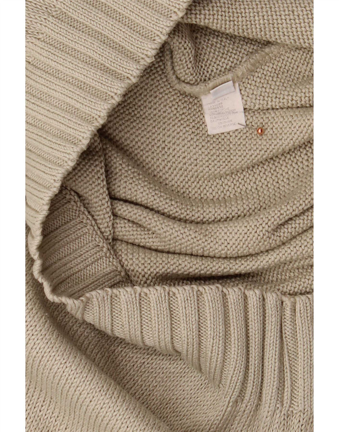 Paul & Shark Jersey con cuello redondo para hombre de algodón beige medio