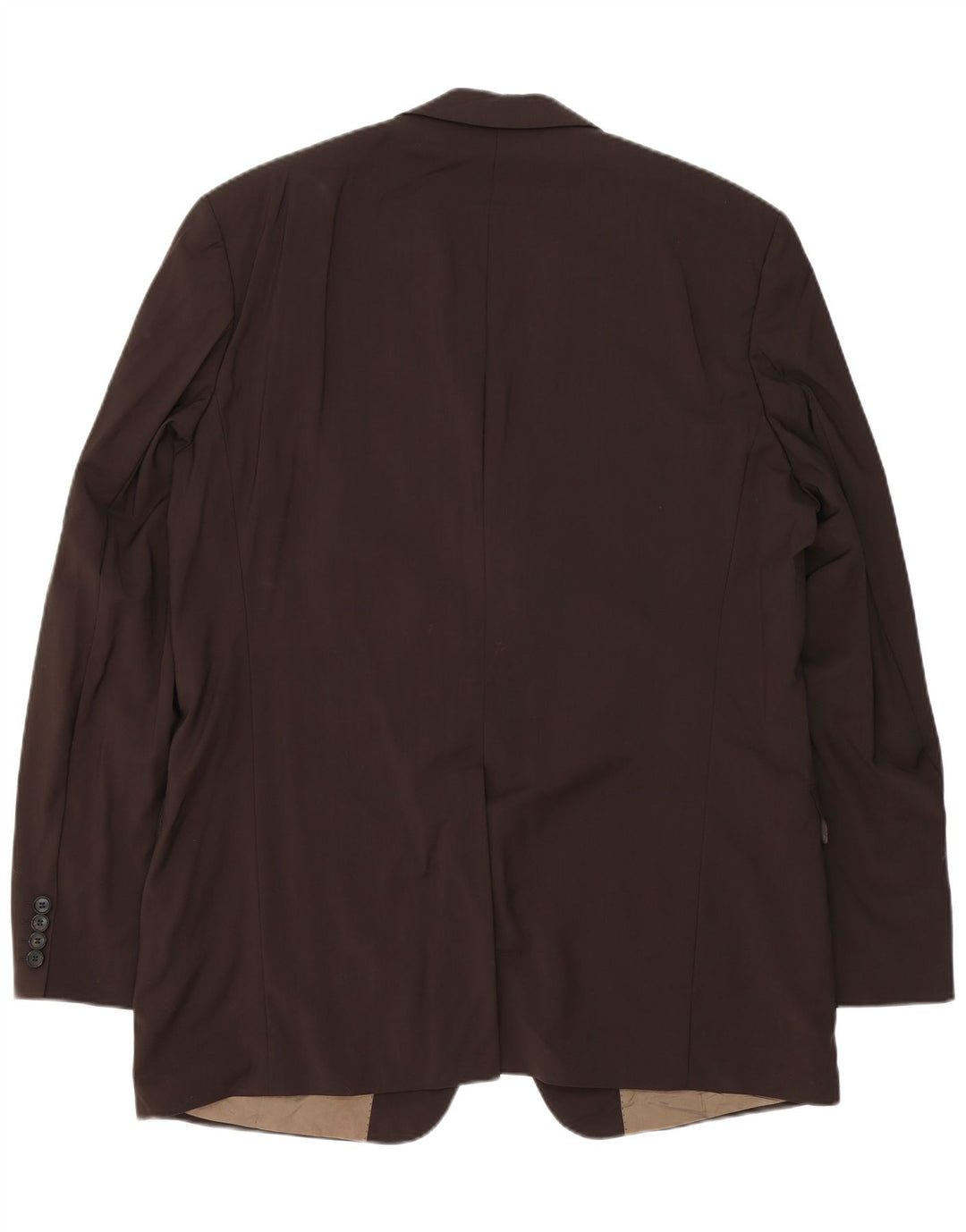 Cerruti 1881 Chaqueta tipo blazer de 3 botones para hombre IT 51 Lana virgen marrón grande