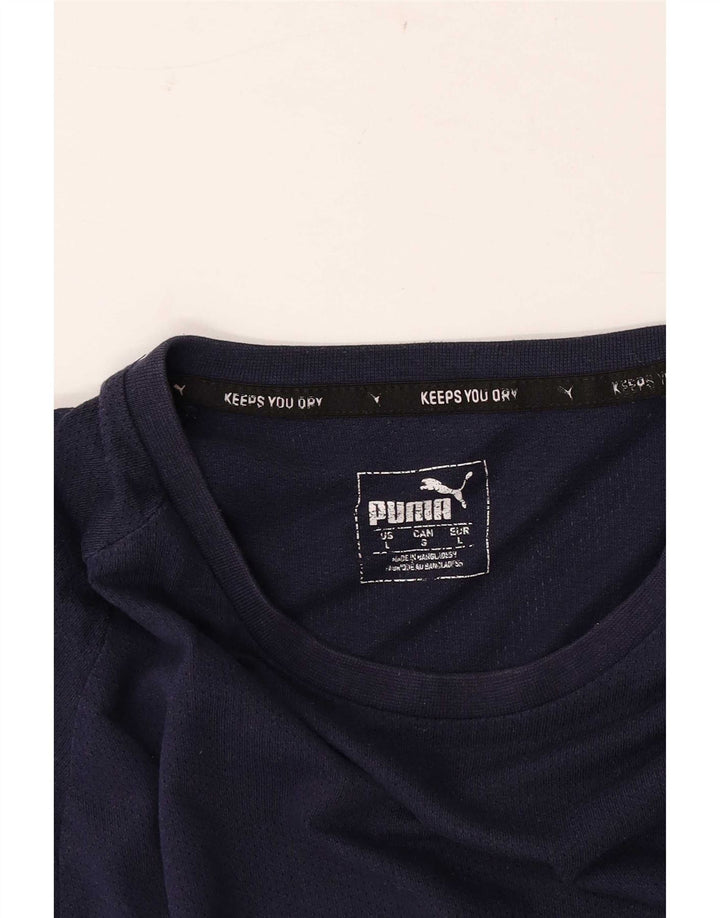 Camiseta Puma Hombre Top Grande Azul Marino