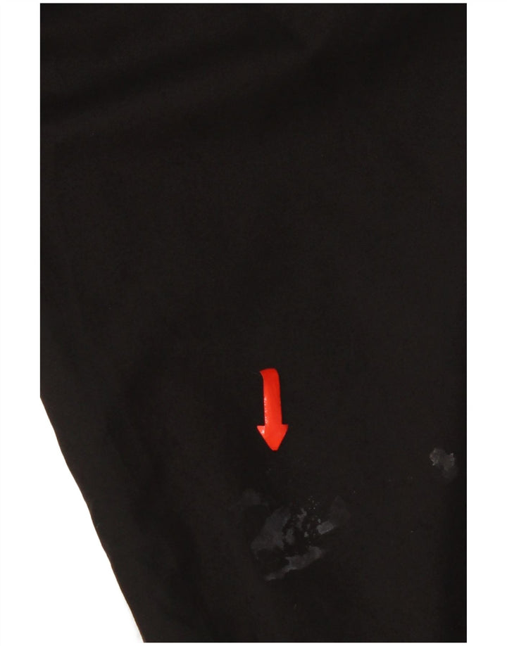 Puma Chaqueta cortavientos con capucha para hombre UK 42 XL Poliéster negro