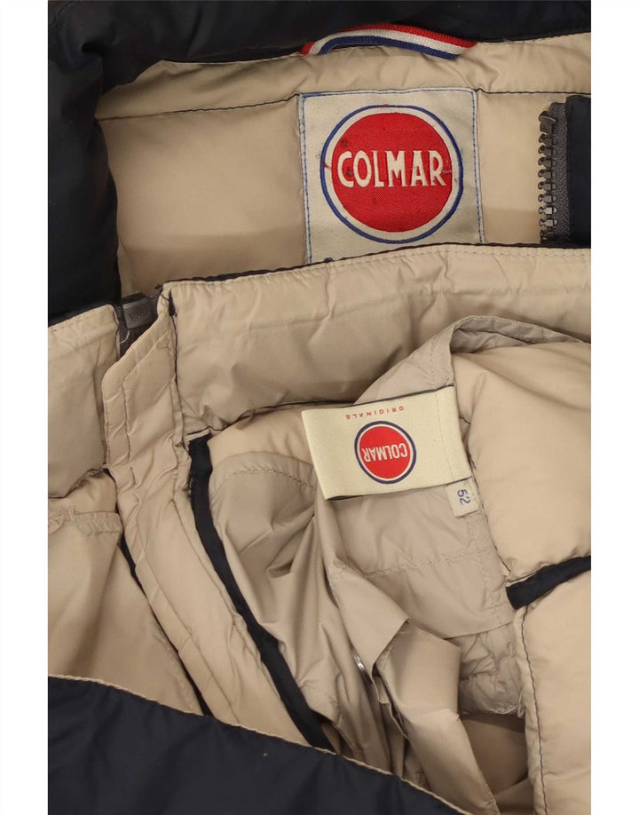 Colmar Chaqueta acolchada con capucha para hombre IT 52 Large Azul marino