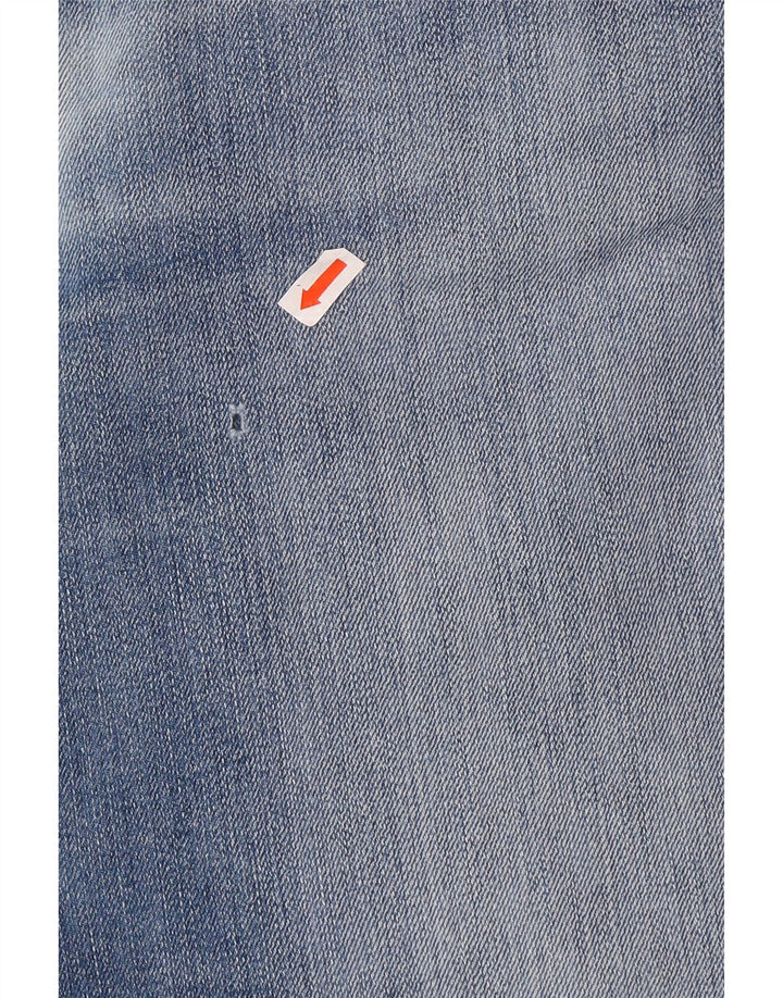 WRANGLER Vaqueros rectos elásticos Texas para hombre W34 L30 Algodón azul