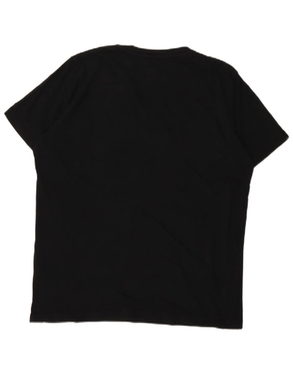 DIESEL Camiseta Top Medium Negro Algodón Hombre