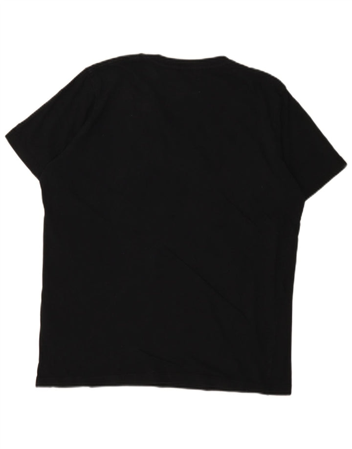 DIESEL Camiseta Top Medium Negro Algodón Hombre