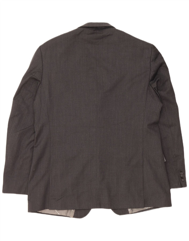 Pierre Cardin Chaqueta Blazer de 2 Botones para Hombre IT 54 2XL Lana Gris