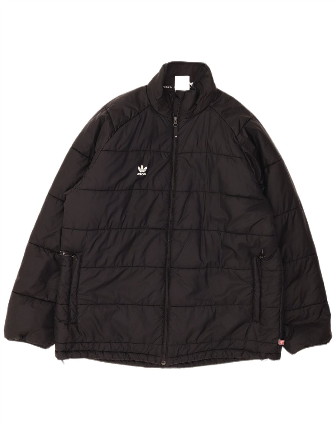 ADIDAS Chaqueta acolchada para hombre UK 42 XL Nylon negro