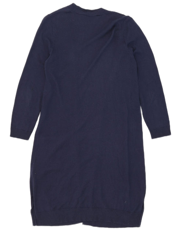 Marks & Spencer - Cárdigan largo para mujer, talla 40, tamaño mediano, azul marino