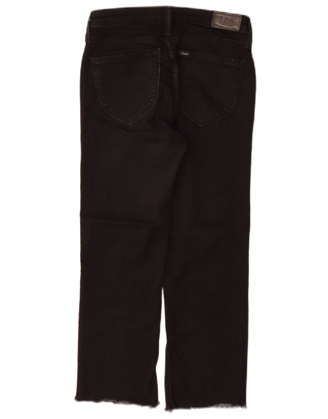 Vaqueros rectos Marion para mujer Lee W27 L25 Algodón negro