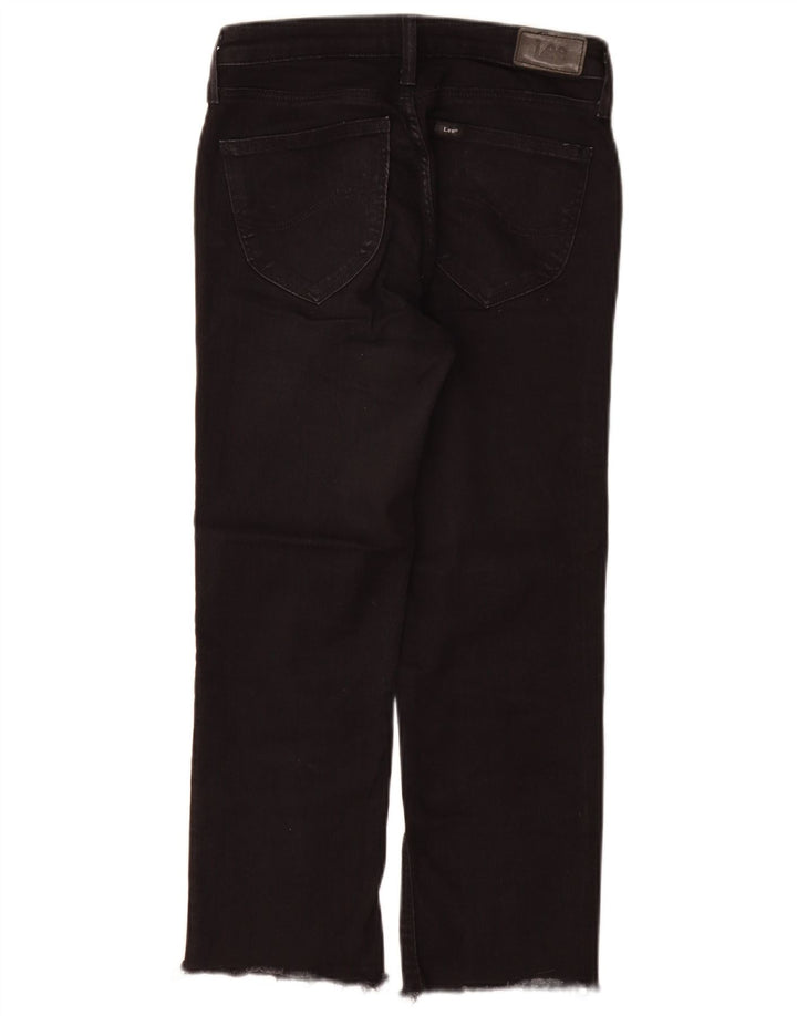 Vaqueros rectos Marion para mujer Lee W27 L25 Algodón negro