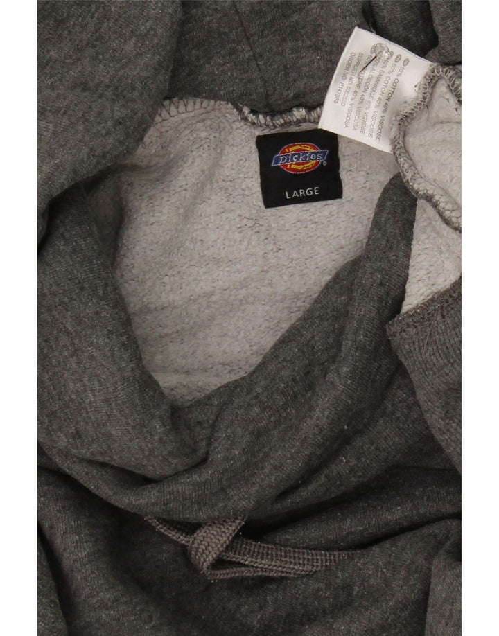 Dickies - Sudadera para mujer, talla 40, talla grande, algodón gris