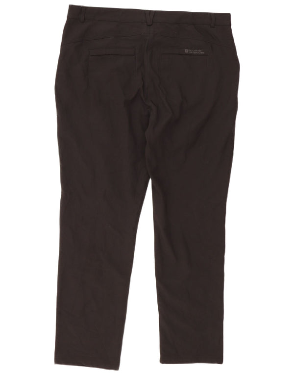 Pantalones chinos rectos para mujer de Mountain Warehouse UK 18 XL W38 L30 Negro