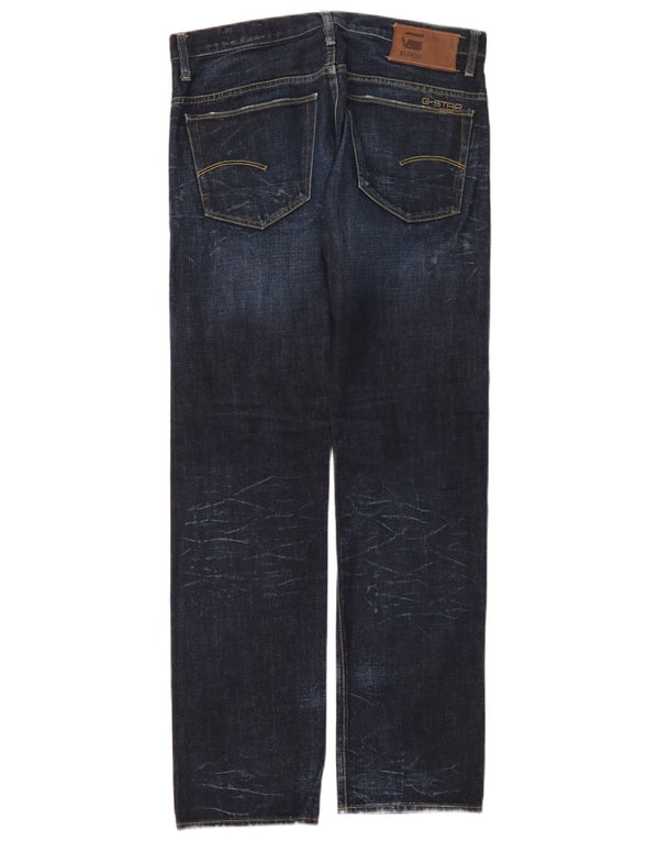Vaqueros rectos G-Star 3301 para hombre W34 L34 Azul marino