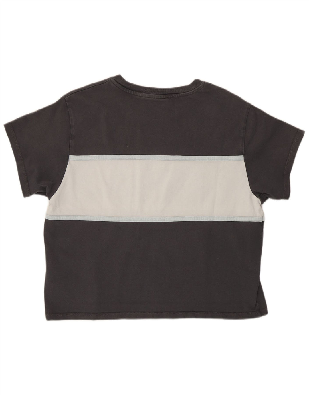 Levi's Camiseta extragrande con gráfico para mujer UK 10 Small Grey Colourblock