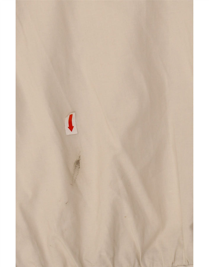 NINO Chaqueta Bomber Extragrande para Mujer UK 20 2XL Algodón Beige