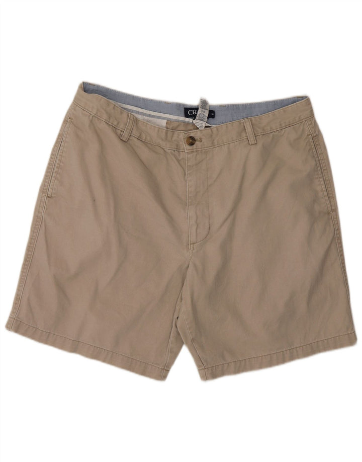 Chaps Pantalones cortos chinos para hombre W38 XL Algodón beige