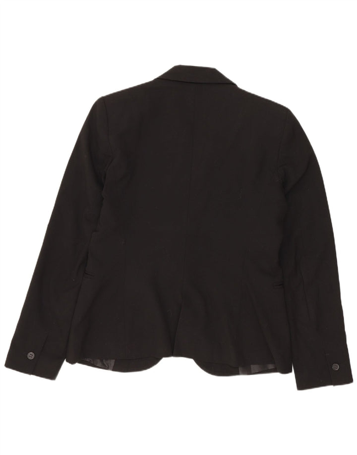 Zara Chaqueta Blazer De 1 Botón para Mujer EU 38 Small Black