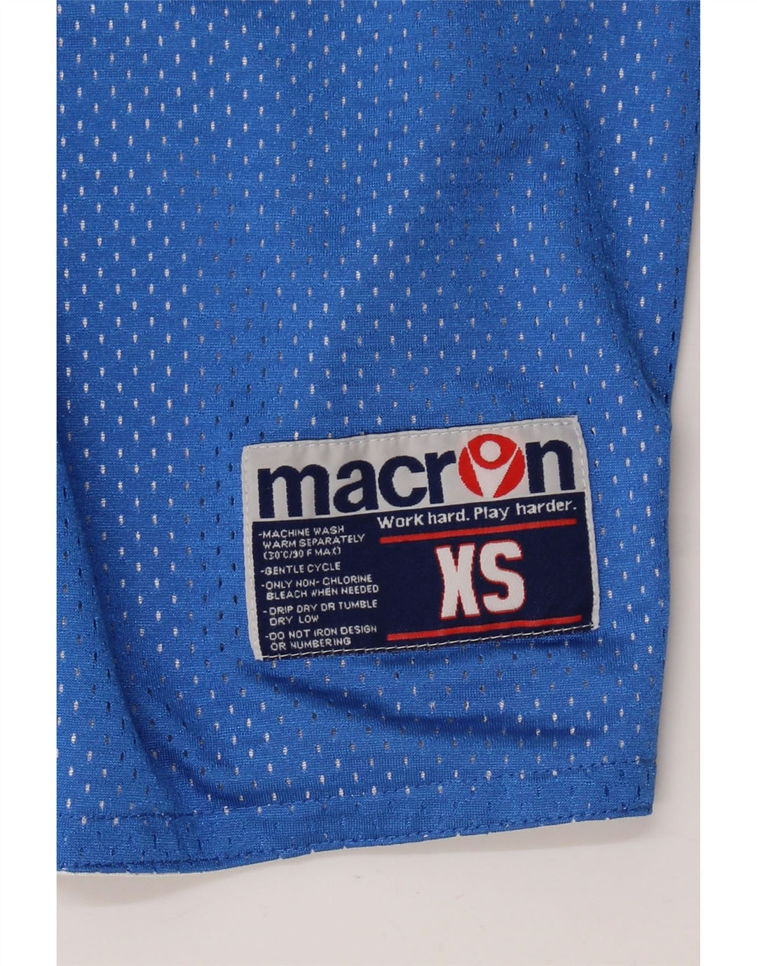 MACRON Shorts deportivos para hombre XS Azul