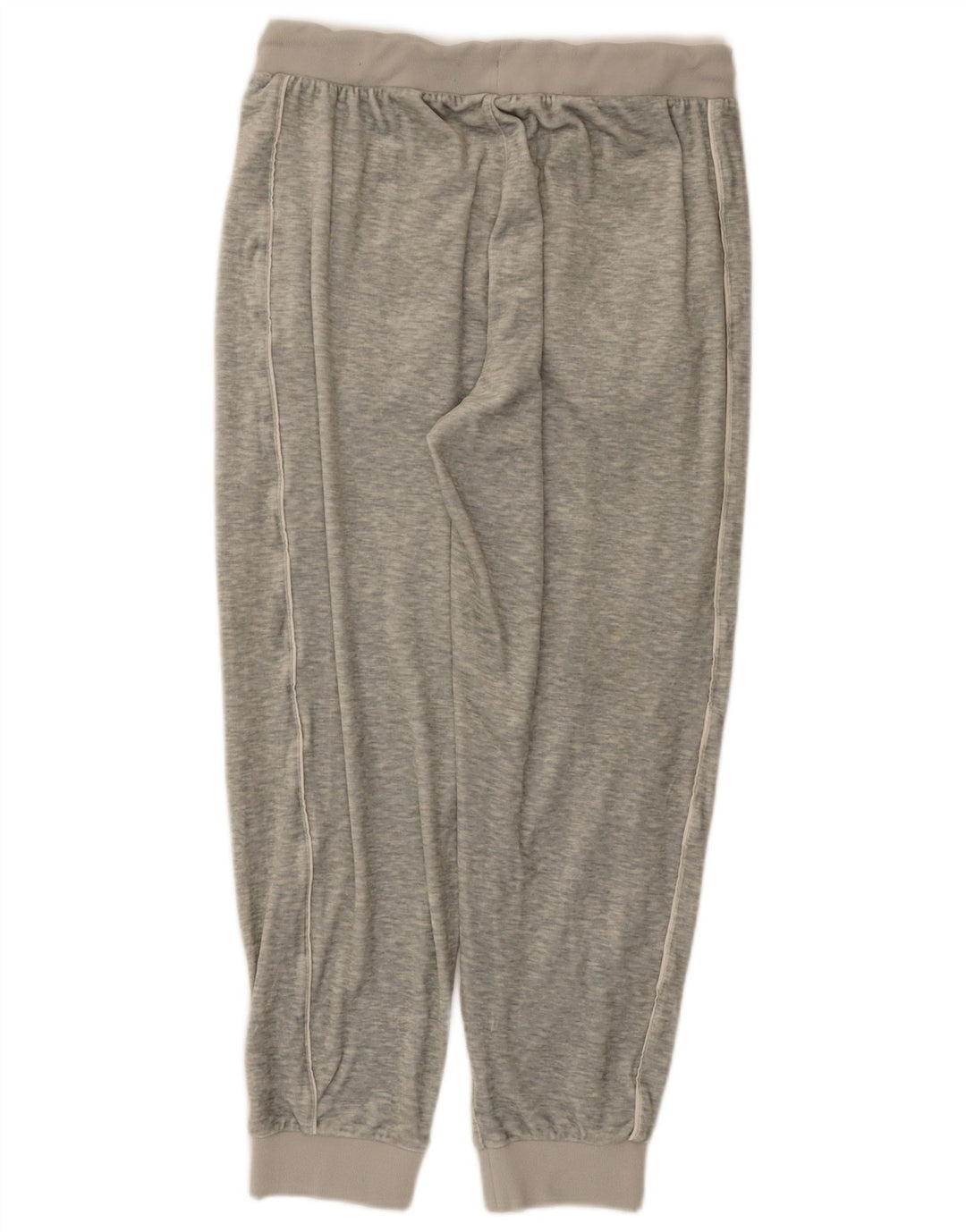 Fila Hombre Velour Chándal Pantalones Joggers Gris Medio Poliéster Moteado