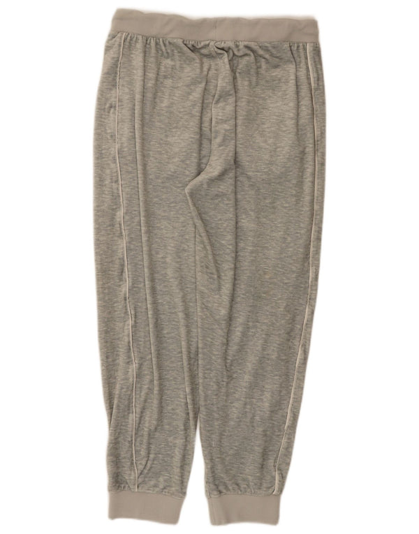 Fila Hombre Velour Chándal Pantalones Joggers Gris Medio Poliéster Moteado