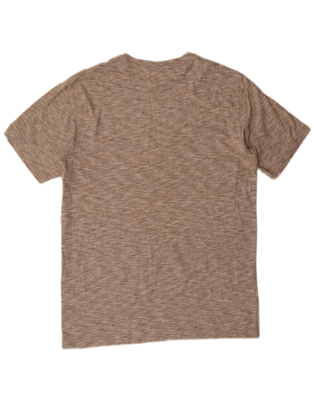 Camiseta Eddie Bauer Hombre Top Algodón Moteado Beige Medio