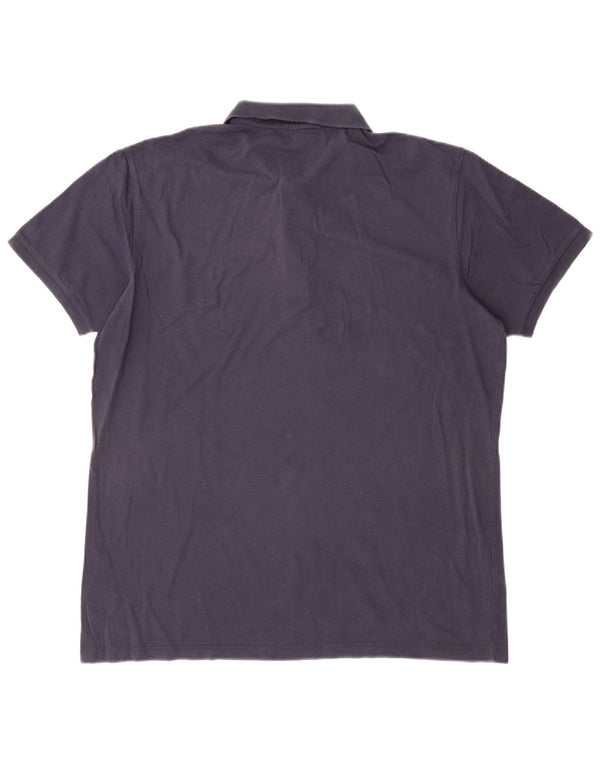 Polo Lacoste para hombre talla 7 2XL azul marino