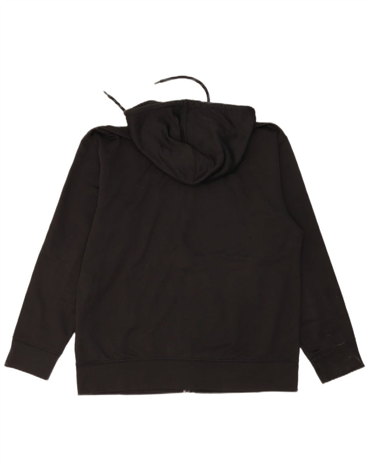 WRANGLER Sudadera con capucha y cremallera para hombre UK 42/44 Grande Poliéster negro