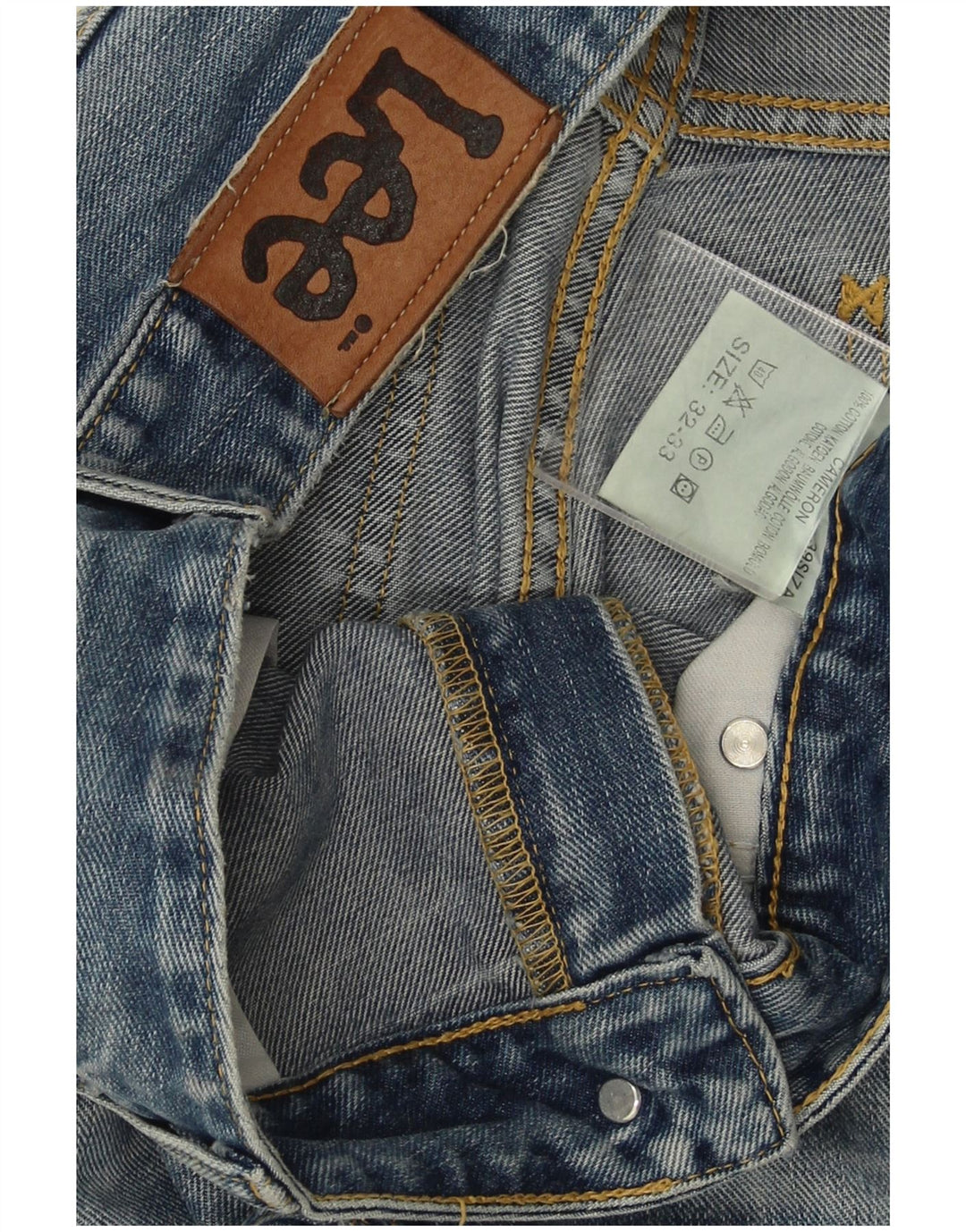 Vaqueros rectos Lee para hombre W32 L33 Algodón azul