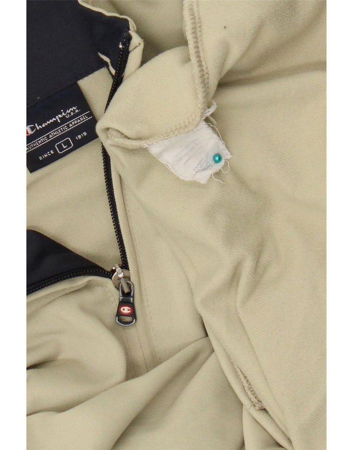 Champion Chaqueta De Chándal Para Hombre Grande Poliéster Caqui