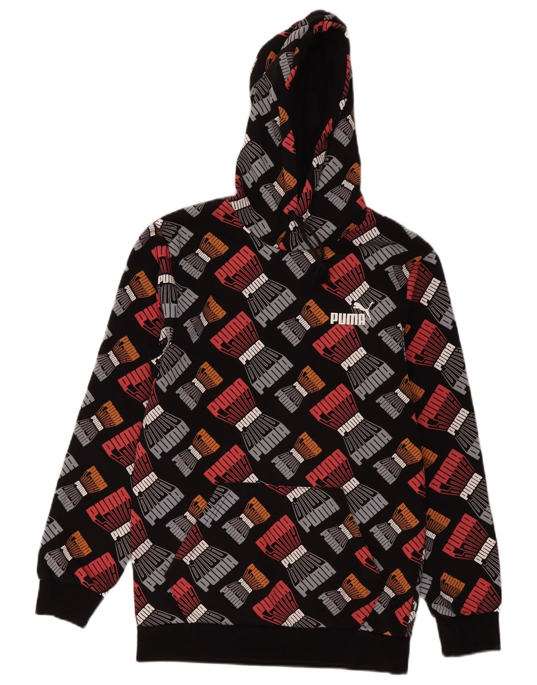 PUMA Sudadera con capucha gráfica para hombre XS Algodón multicolor