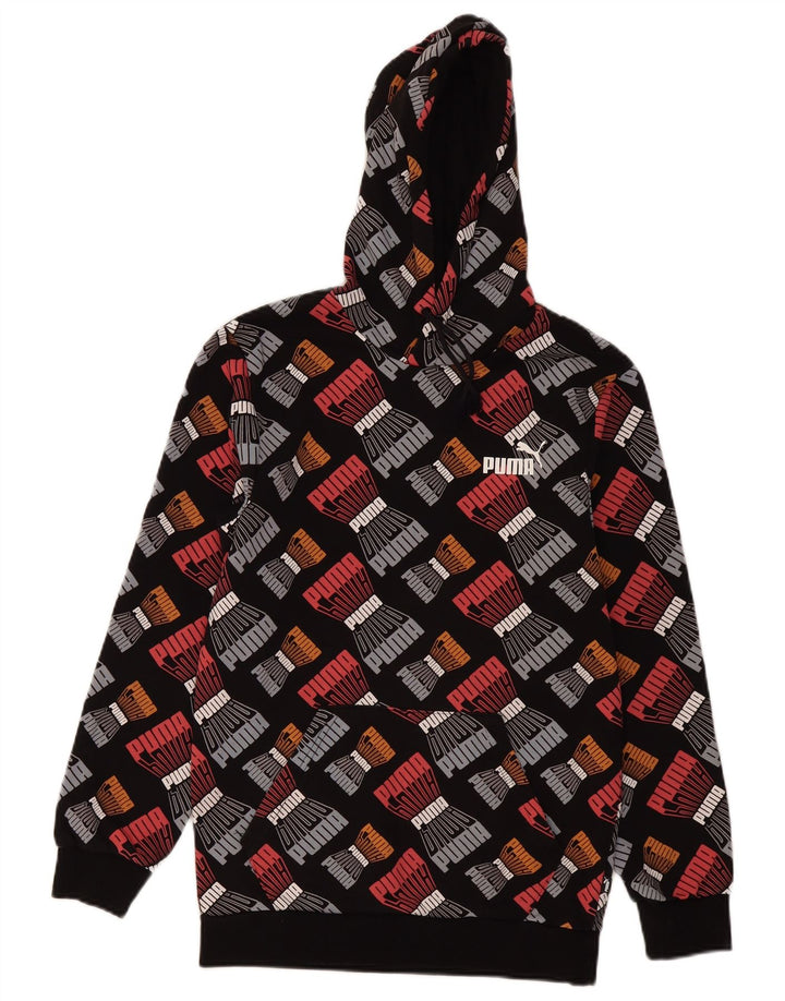 PUMA Sudadera con capucha gráfica para hombre XS Algodón multicolor