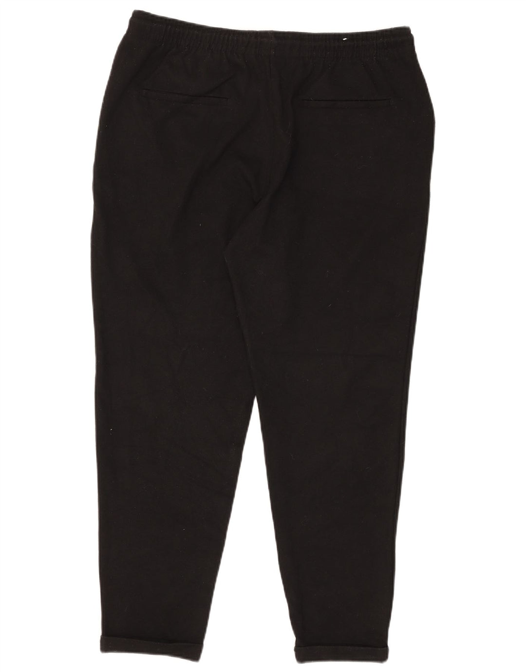 Zara Hombre Pantalón Chándal XL Negro Poliéster