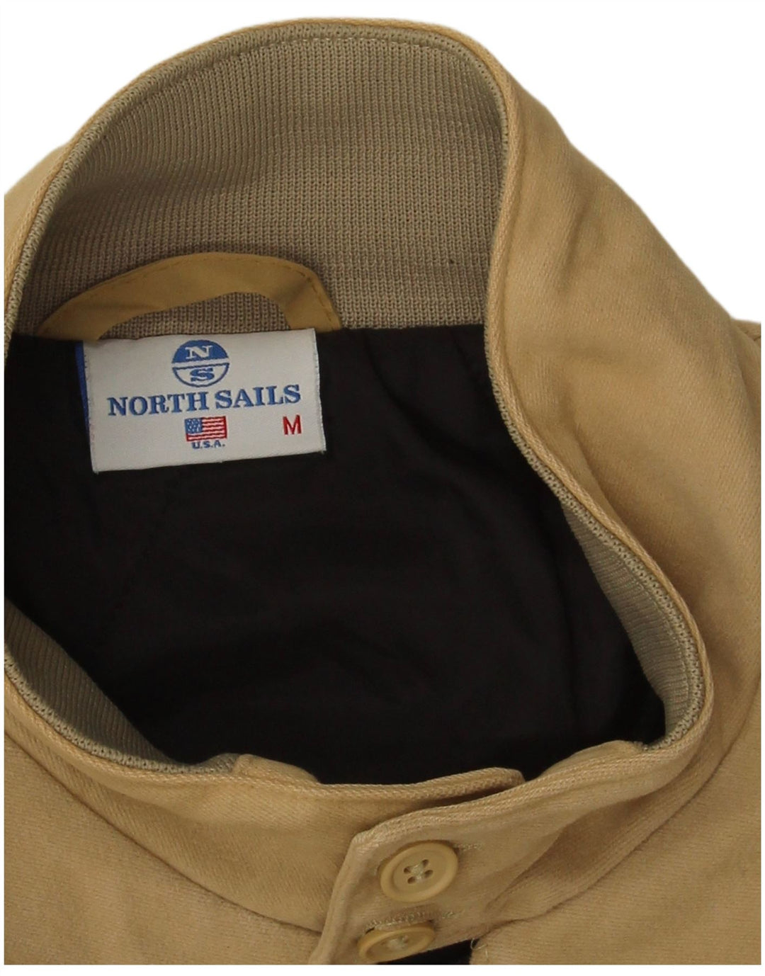 Chaqueta bomber para hombre North Sails UK 38 Medium Beige