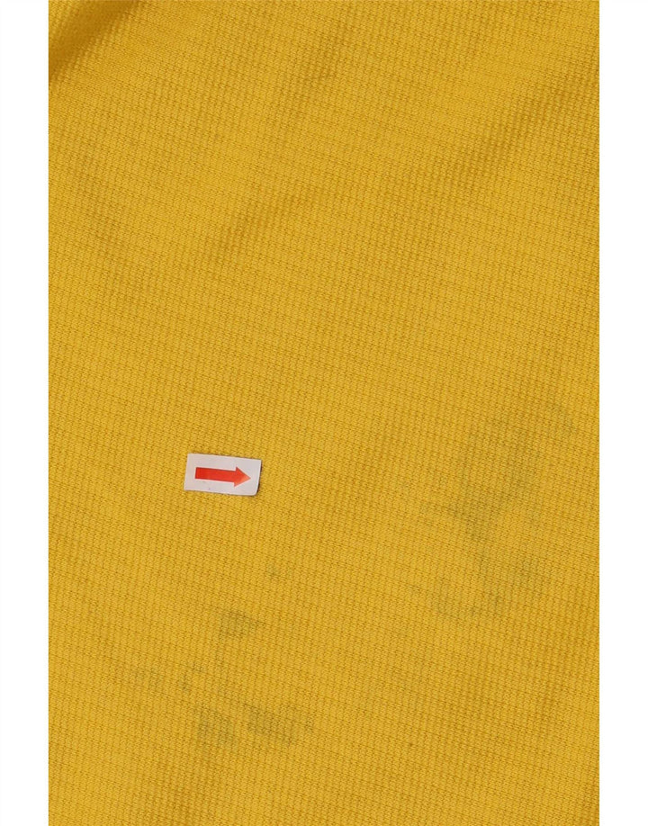 Champion Sudadera Con Cremallera Y Cuello Para Hombre Jersey Grande De Algodón Amarillo