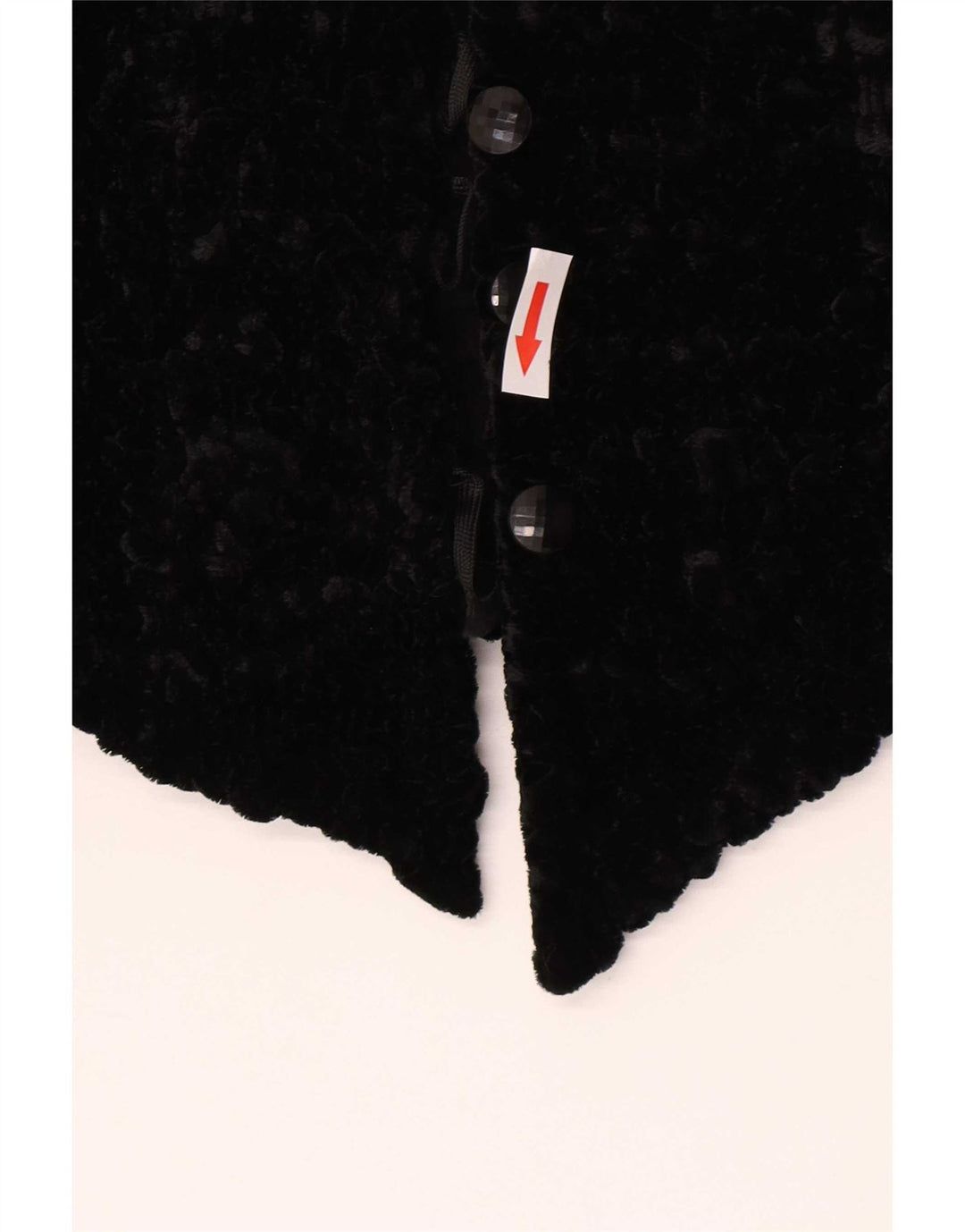 Simonetta Chaqueta Bolero de Terciopelo para Mujer IT 42 Viscosa Negra Mediana