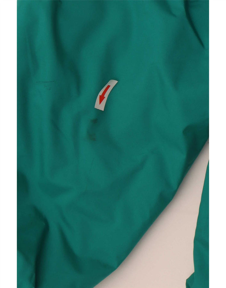 Ellesse Chaqueta de esquí con capucha gráfica para hombre IT 50 Large Green Colourblock
