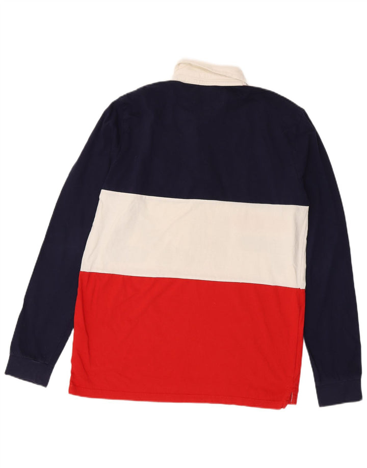 Fila Polo De Rugby Gráfico Para Hombre Medium Multicolor Colorblock