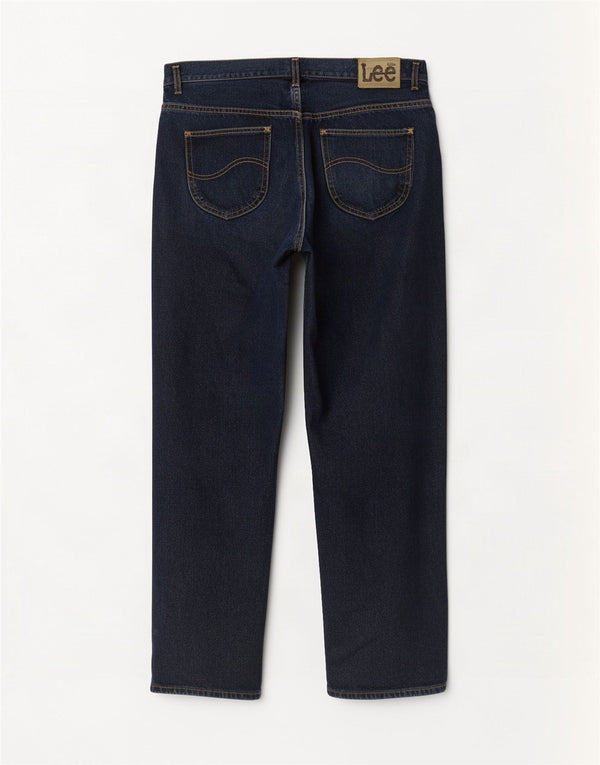 Lee Mens Colorado Straight Jeans W36 L34 Navy Blue Cotton