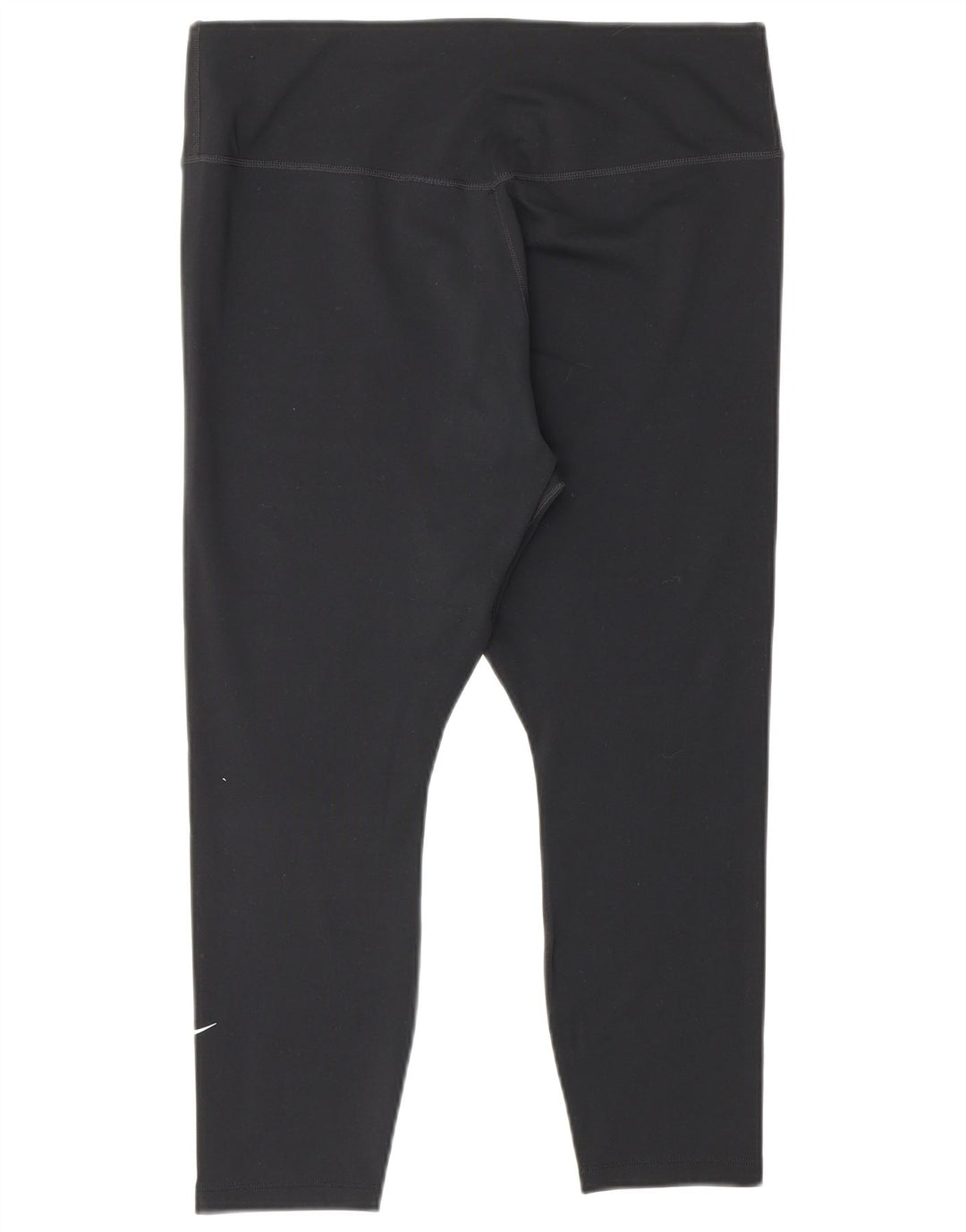 NIKE Leggings Capri Dri Fit para Mujer UK 44 Grande Poliéster Negro