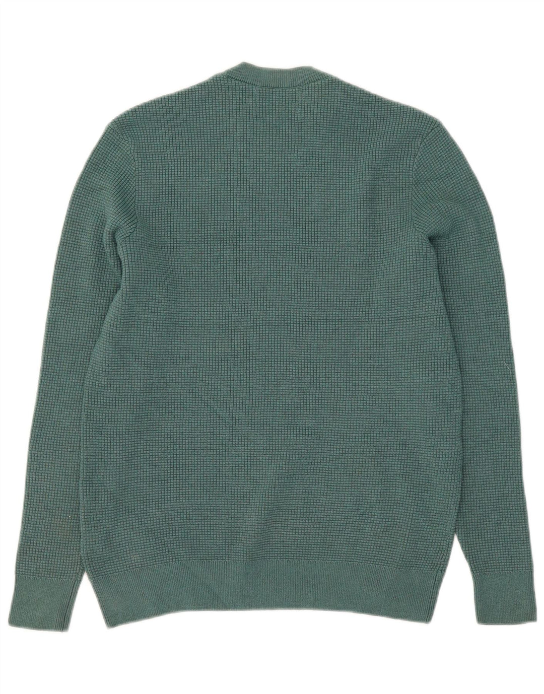 Marks & Spencer Jersey de cuello redondo para hombre Poliéster verde medio