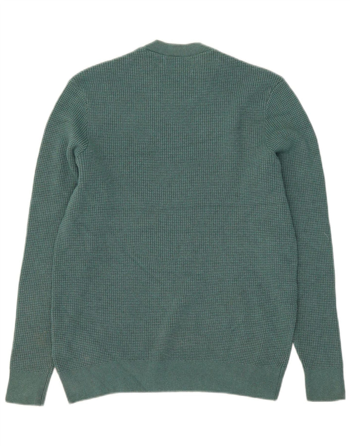 Marks & Spencer Jersey de cuello redondo para hombre Poliéster verde medio