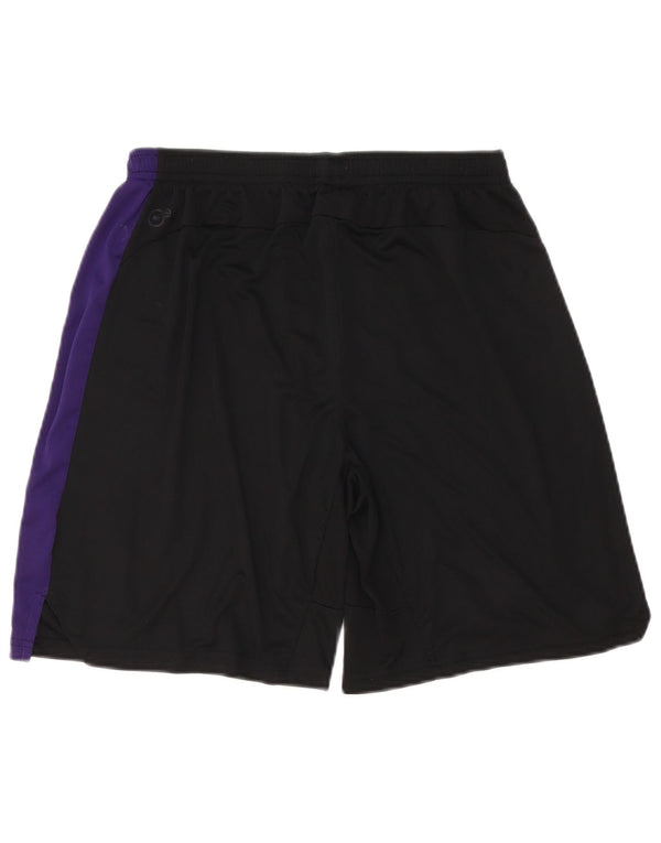 Puma Glasgow Rangers - Pantalones cortos deportivos para hombre, talla grande, color negro