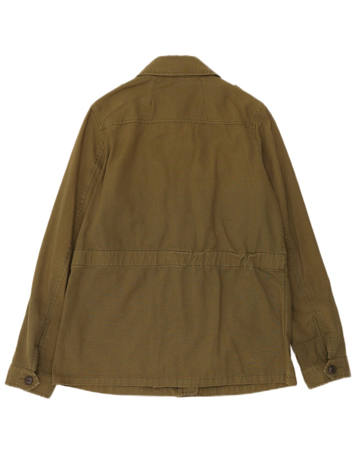 Chaqueta militar para mujer Fat Face UK 40 Algodón caqui mediano