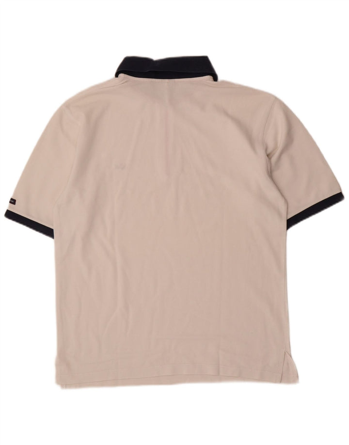 Paul & Shark Polo para hombre en color blanco mediano
