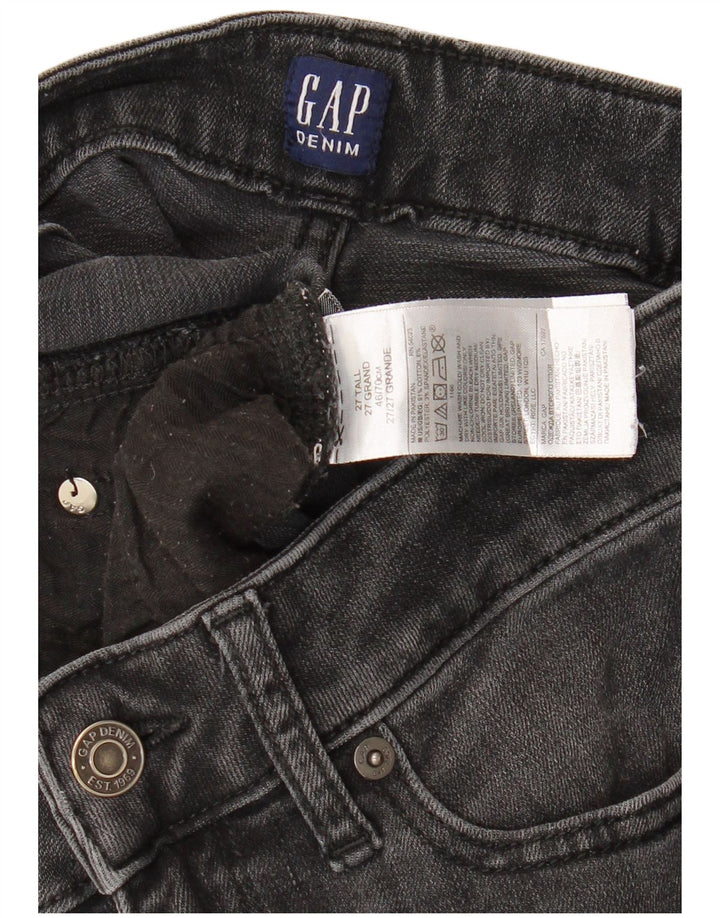 Vaqueros pitillo para mujer Gap W27 L31 Algodón gris