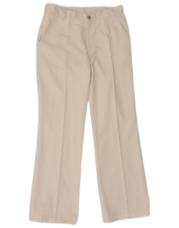Pantalón chino recto Energie para mujer W36 L33 Poliéster blanco